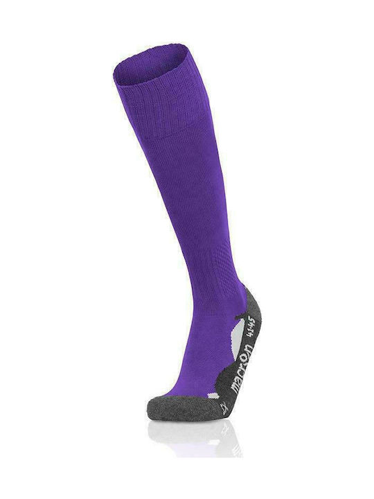 Macron Rayon Football Socks Purple 1 Pair Purple