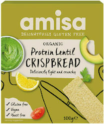 amisa Crackers Φακής Gluten-Free 1x100gr