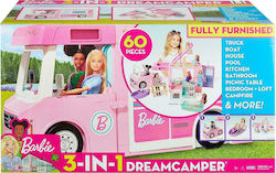 Mattel Barbie Dreamcamper Τροχόσπιτο για 3+ Ετών