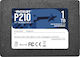 Patriot P210 SSD 1TB 2.5'' SATA III