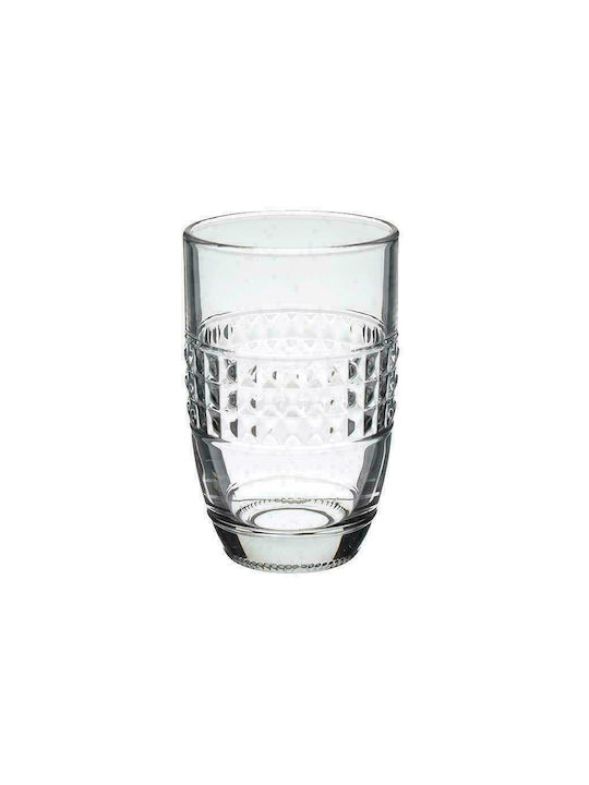 Click Glass Set Water made of Glass 380ml 6pcs