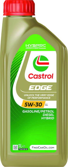 Castrol Edge FST LL Συνθετικό Λάδι Αυτοκινήτου 5W-30 1lt