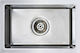 vidaXL Drop-In Sink Inox Brushed W44xD29cm Silver