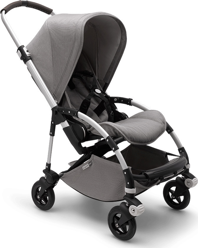 Bugaboo Bee 5 Alu/Mineral Light Grey Skroutz.gr