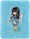 Santoro Bubble Fairy Carnet A5 Cu dungi Albastru