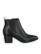 Tamaris Women's Leather Medium Heel Ankle Boots Black