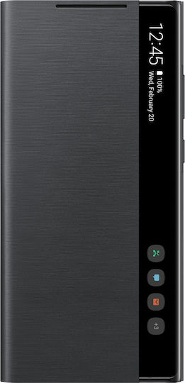 Samsung Книга Изкуствена кожа / Пластмаса Черен (Galaxy Note 20)