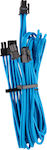 Corsair 8-Pin PCIe - 6+2 Pin PCIe Kabel 0.65m Blau (CP-8920253)