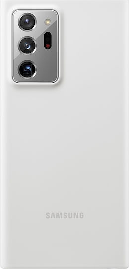 Samsung Задна корица Силикон Сребрист (Galaxy Note 20 Ultra)