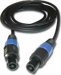 Hilec Speaker Cable Speakon male - Speakon male 15m (CASPE104)