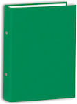 Skag Clipboard with 2 Rings 2/26 for Paper B5 Green 1pcs