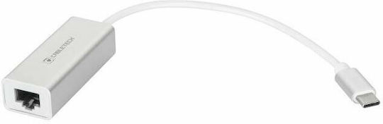 Cabletech DM-0994 Adaptor Rețea USB-C cu Conexiune Cablată Gigabit Ethernet