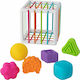 Fat Brain Toys Играчка за сортиране на форми InnyBin със звуци за 10++ месеца