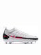 Nike Phantom GT Academy Dynamic Fit MG Kids Molded Soccer Shoes with Sock White