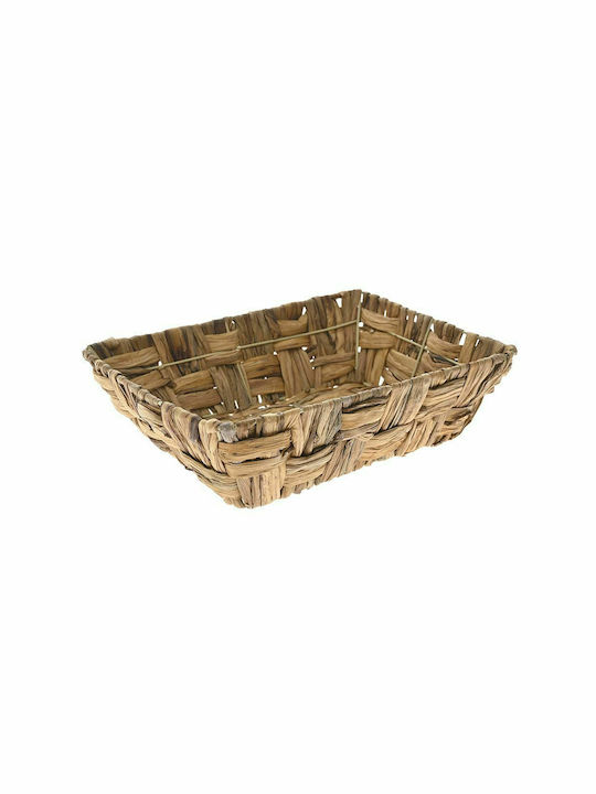 Iliadis Πανέρι Πλεκτό Bread Basket Wicker In Brown Colour 29x22cm