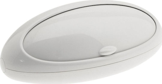 Alessi Gram Ψωμιέρα με Καπάκι Πλαστική σε Λευκό Χρώμα 46x30x16.5cm Alessi Gram Ψωμιέρα με Καπάκι Πλαστική σε Λευκό Χρώμα 46x30x16.5cm