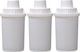 Aquaphor Water Filter Replacement for Pitcher made of Activated Carbon B100-15 296802 3pcs