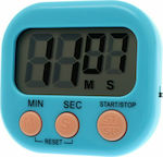 Countdown Digital Kitchen Timer Blue