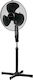 Active Jet Pedestal Fan 50W 43cm Diameter Black