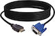 SGL HDMI-Kabel männlich - VGA männlich 3m Schwarz