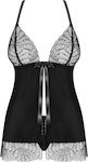 Obsessive Chiccanta Sensual Babydoll & Thong Black