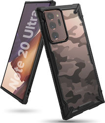 Ringke Fusion X Synthetic Back Cover Durable Black (Galaxy Note 20 Ultra)