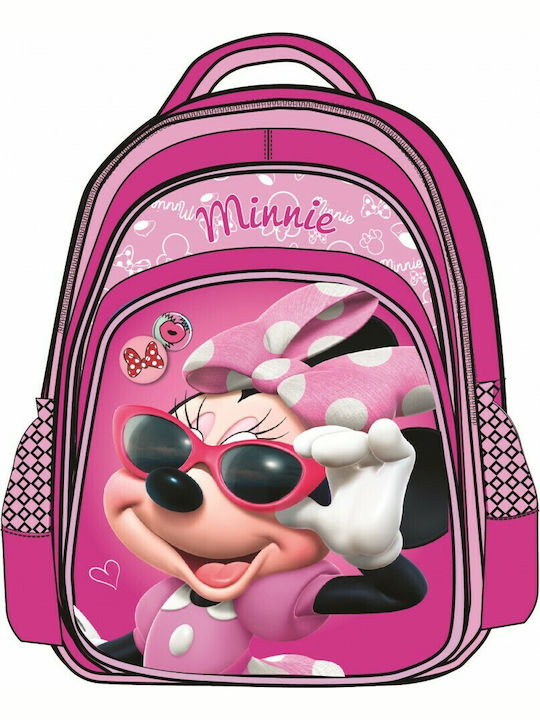 Minnie School Bag Backpack Elementary, Elementary in Pink color