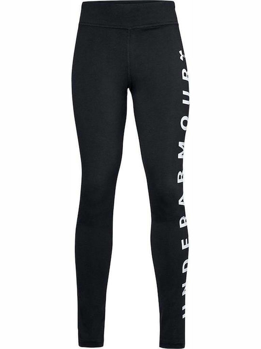 Kids Legging Sports Long Black Sportstyle Branded
