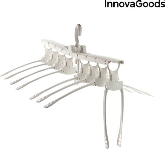 InnovaGoods Вешалка за Дрехи Бяла V0100962 1бр