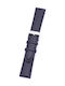 Tzevelion ART 660 Curea din piele Negru 24mm