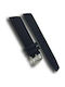 Tzevelion Rubber Strap Black 18mm