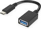 Lenovo Konverter USB-C männlich zu USB-A weiblich Schwarz 1Stück 4X90Q59481