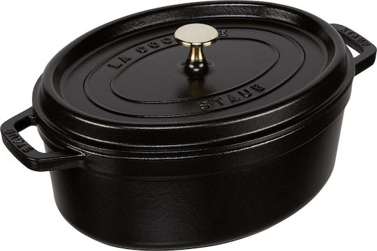 Staub Oval Cocotte Gusseisen Niederländische Ofen 4,2 l Staub Oval Cocotte Gusseisen Niederländische Ofen 4,2 l