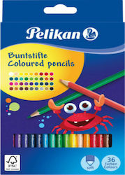 Pelikan Seturi de creioane colorate 36buc