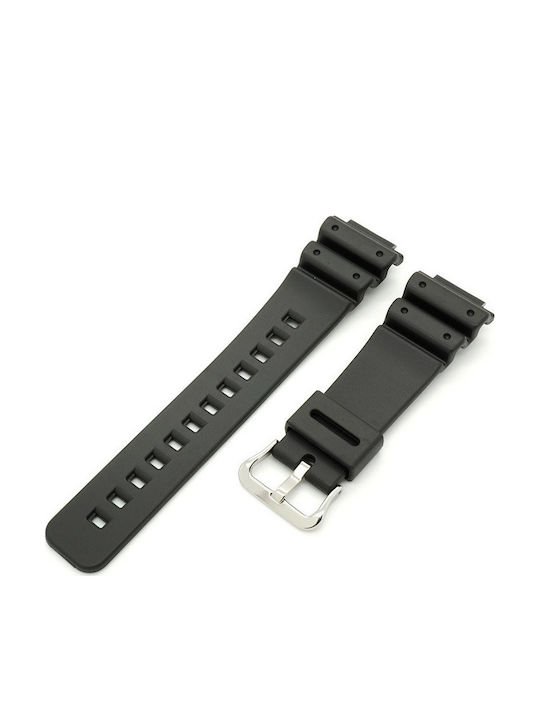 Casio G-shock Rubber Strap Black 16mm