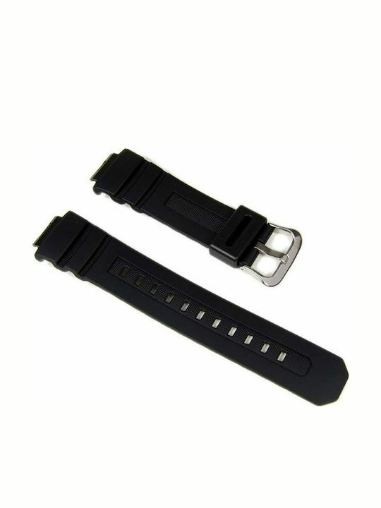 Casio G-shock Καουτσούκ Λουράκι Μαύρο 16mm