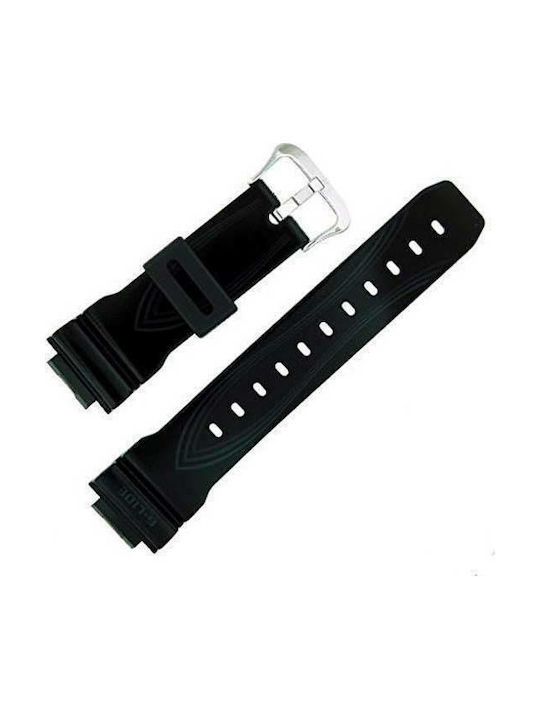 Casio Curea de cauciuc Negru 16mm