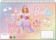 Gim Ζωγραφικό Μπλοκ Barbie A4 21x29.7cm 30 Blät...