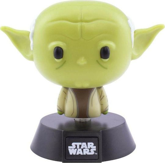 Paladone Kinder Dekorative Lampe Star Wars Yoda Grün 10εκ.