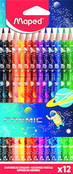 Maped Cosmic Farbstift-Set 12Stück