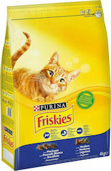Purina Friskies Dry All Ages Cat Food with Vegetables / Μπακαλιάρο 4kg