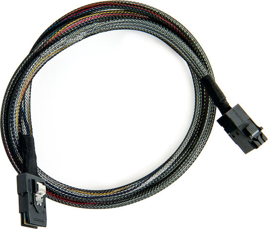 Adaptec Mini SAS HD - Mini SAS Cable 1m Μαύρο (2279700-R)