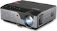Conceptum RD-826 Projektor DLP Full HD LED Lichtquelle mit Wi-Fi (Eingebaut) und Eingebauten Lautsprechern