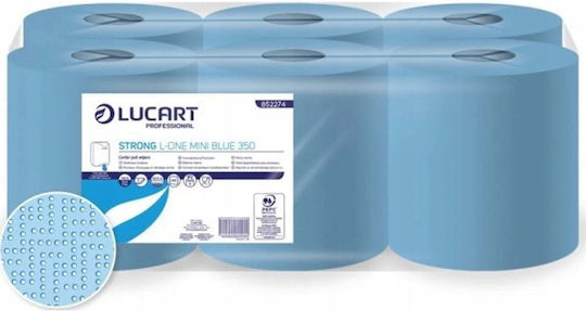 Lucart L-One Mini 350 Kitchen Paper 2 Sheets & 122.5m 6 Rolls