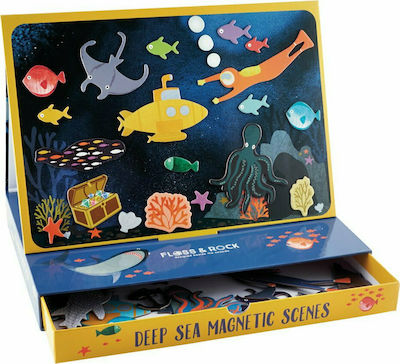 Floss & Rock Magnetic Construction Toy Deep Sea Play Scenes Kid 3++ years