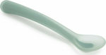 Suavinex Baby Spoon made of Silicone for 4+ months Green