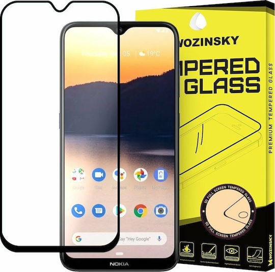 Full Glue Full Face Case Friendly 5D Adeziv complet Full Face Tempered Glass (Nokia 2.3)
