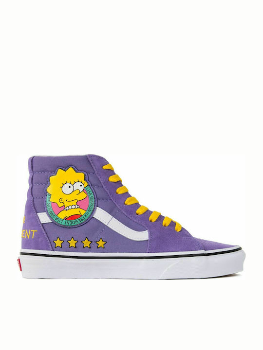 Vans Old Skool X The Simpsons SK8-Hi Femei Cizme Violet