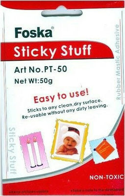 Foska Glue Stickers Sticky Stuff Large Size 50gr