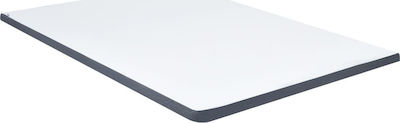 vidaXL Double Foam Mattress Topper with Removable Cover 140x200x5cm